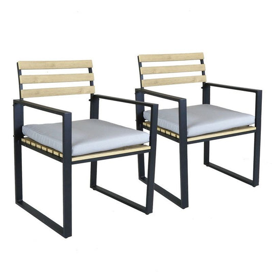 Wensum Wensum Polywood & Extrusion Aluminium Pair of Chairs