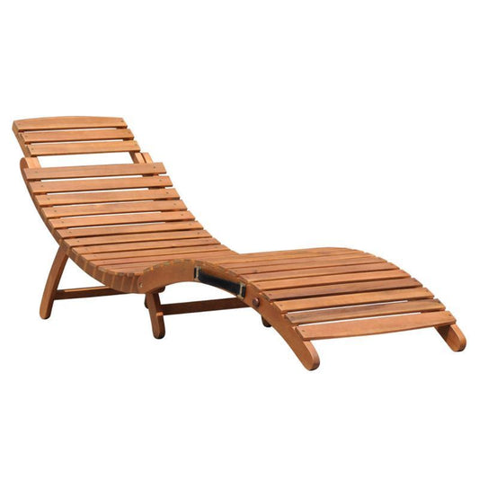 Wensum Acacia Wood Garden Lounger Chair by Wensum