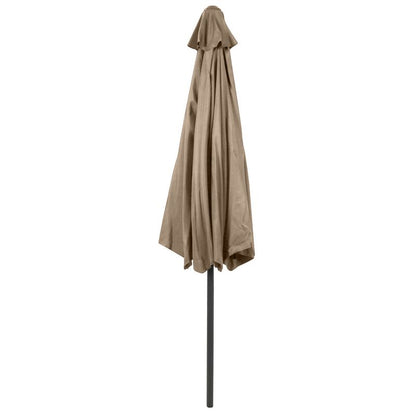 Wensum Garden Parasol by Wensum - 2.7 x 2.7M Taupe