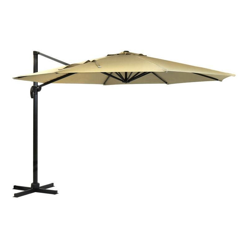 Wensum Cantilever Garden Parasol by Wensum - 3.5M Beige