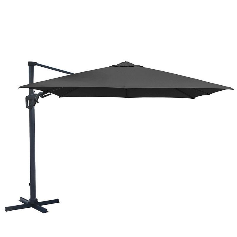 Wensum Cantilever Garden Parasol by Wensum - 3.5 x 3.5M Grey