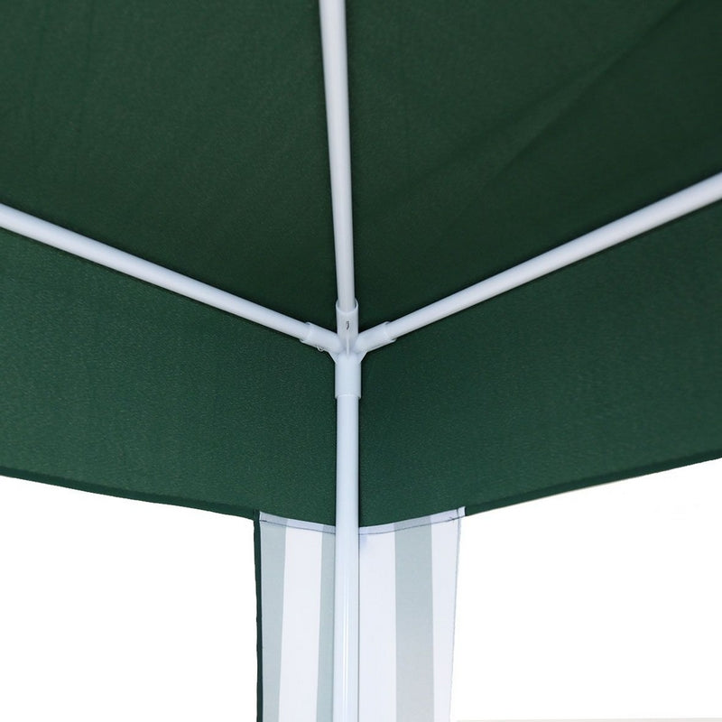 Wensum Garden Gazebo by Wensum with a 3 x 3M Green Canopy