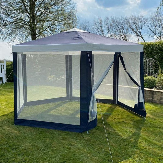 Wensum Garden Gazebo by Wensum with a 2 x 2M Blue Canopy