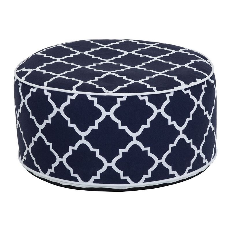 Wensum Wensum Inflatable Foot Stool Navy Blue