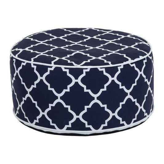 Wensum Wensum Inflatable Foot Stool Navy Blue