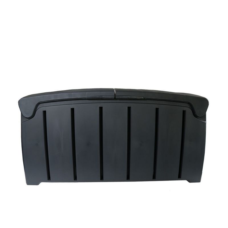 Wensum Plastic Outdoor Storage Box 322 Litres Extra Large - Black Essentials by Wensum