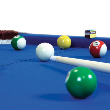 Wensum 4 Foot 6 Inch Blue Pool Games Table Including Balls & 2 Cues