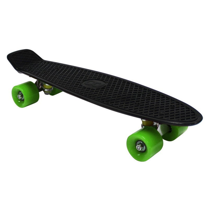 22" Retro Mini Skateboard Black by Wensum