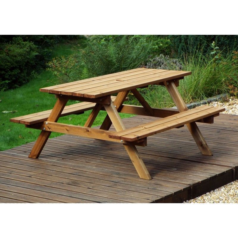 Charles Taylor Grand Garden Picnic Table by Charles Taylor - 6 Seats