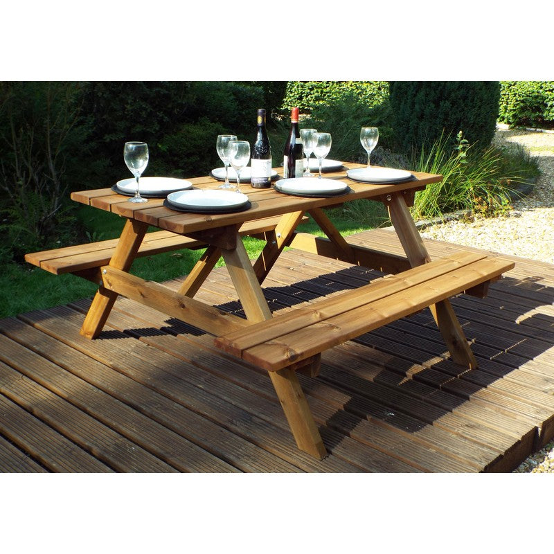 Charles Taylor Grand Garden Picnic Table by Charles Taylor - 6 Seats