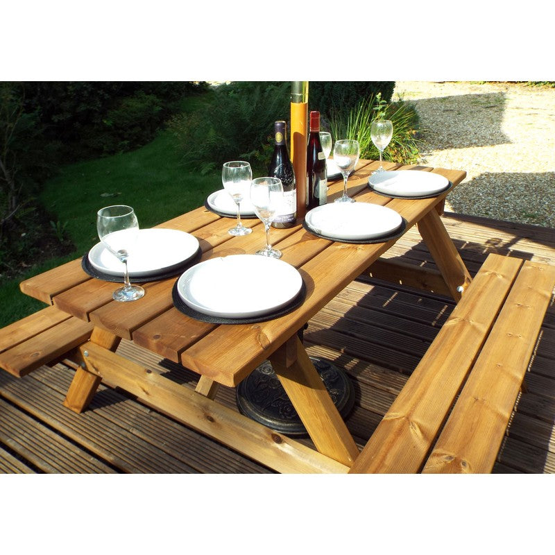 Charles Taylor Grand Garden Picnic Table by Charles Taylor - 6 Seats