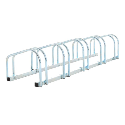 Bike Stand Parking Rack Floor or Wall Mount Bicycle Cycle Storage Locking Stand 5 Racks