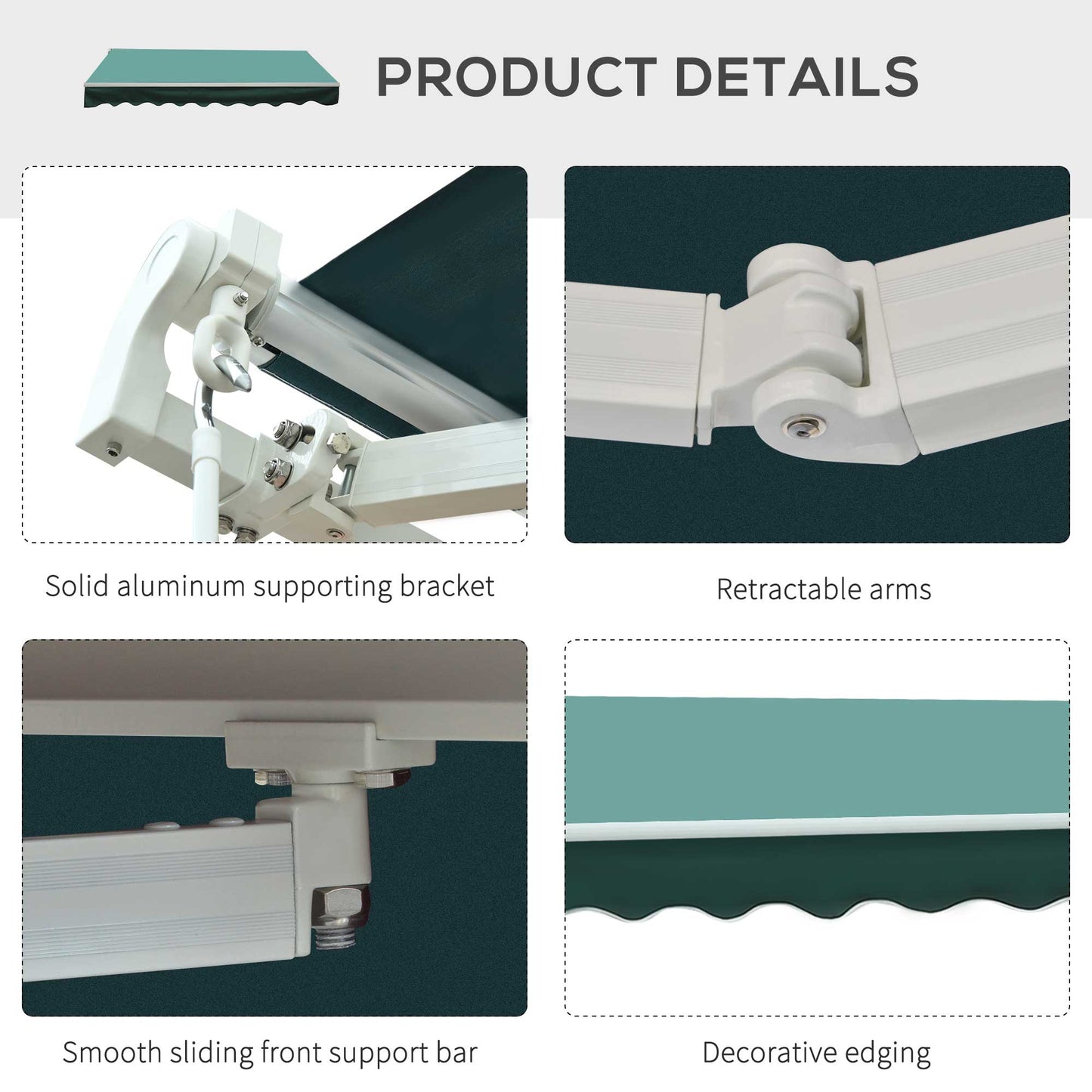 Manual Retractable Awning