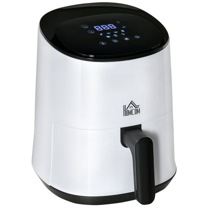 1300W 2.5L Air Fryer 7 Presets With Digital Display White & Black