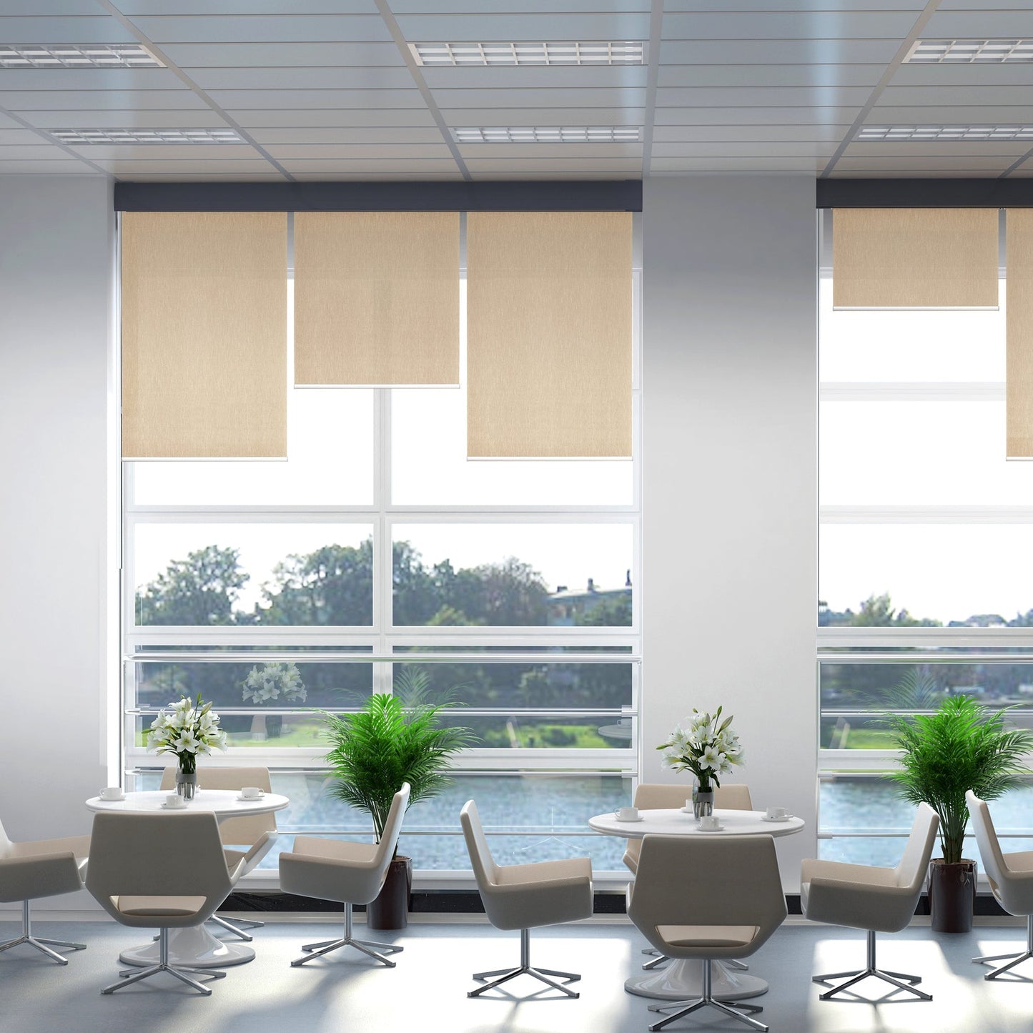 Homcom Wifi Smart Roller Blinds Work With Tuya App