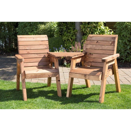 Charles Taylor Scandinavian Redwood Garden Tete a Tete by Charles Taylor - 2 Seats