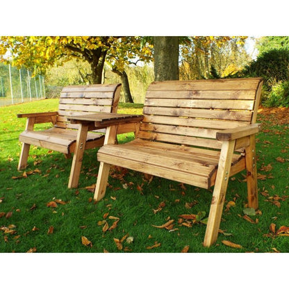 Charles Taylor Scandinavian Redwood Garden Tete a Tete by Charles Taylor - 4 Seats