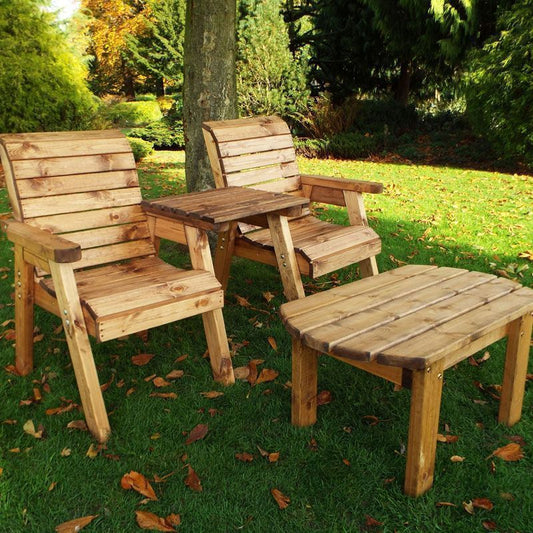 Charles Taylor Scandinavian Redwood Garden Tete a Tete by Charles Taylor - 2 Seats