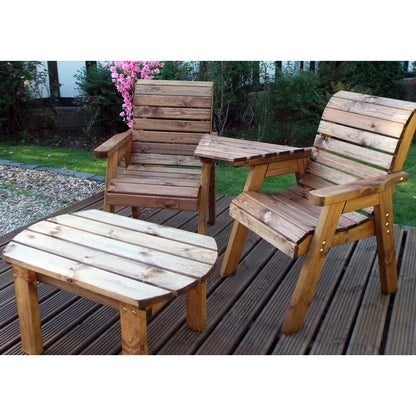 Charles Taylor Scandinavian Redwood Garden Tete a Tete by Charles Taylor - 2 Seats