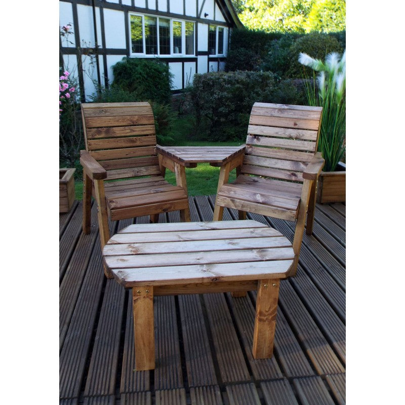 Charles Taylor Scandinavian Redwood Garden Tete a Tete by Charles Taylor - 2 Seats