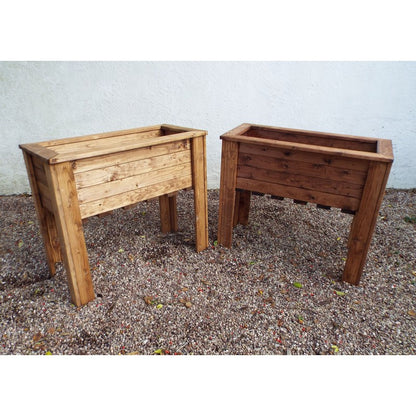 Charles Taylor Scandinavian Redwood Garden Planter Set by Charles Taylor