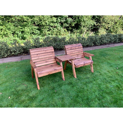 Charles Taylor Scandinavian Redwood Garden Tete a Tete by Charles Taylor - 2 Seats