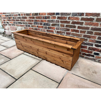 Willoughby Garden Trough Planter by Charles Taylor - 161cm