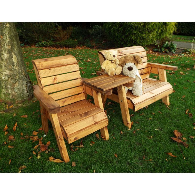 Charles Taylor Little Fellas Garden Kid's Furniture by Charles Taylor - 3 Seats