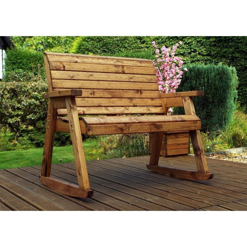 Charles Taylor Scandinavian Redwood Garden Bench by Charles Taylor - 2 Seats