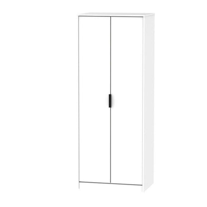 Swift Drayton Tall Wardrobe White 2 Doors