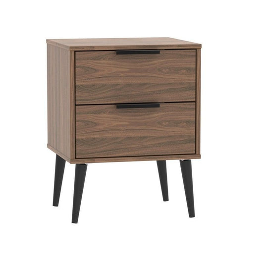 Swift Drayton Side Table Brown 2 Drawers