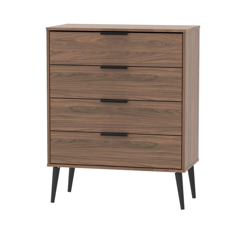 Swift Drayton Chest of Drawers Brown 4 Drawers