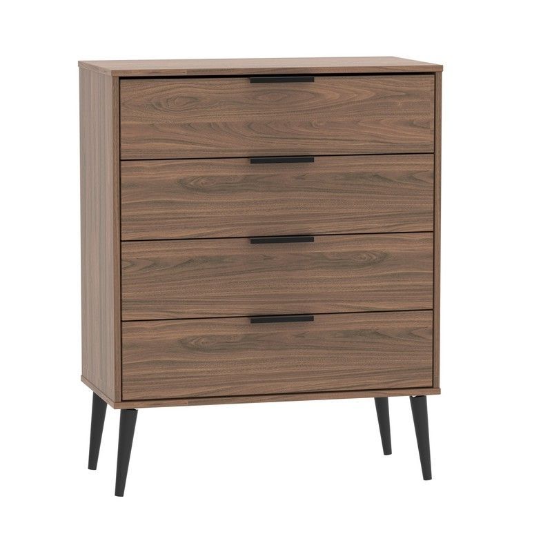 Swift Drayton Chest of Drawers Brown 4 Drawers