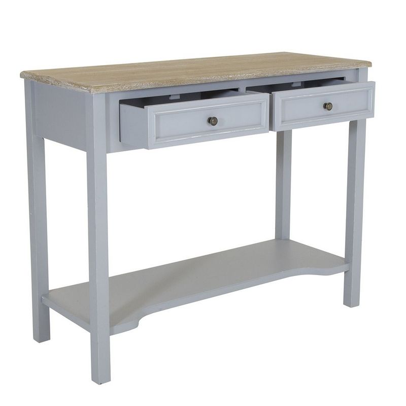 Wensum Wensum Loxley 2 Drawer Console Table Grey