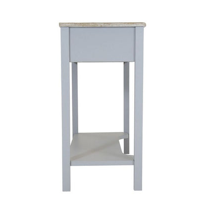 Wensum Wensum Loxley 2 Drawer Console Table Grey