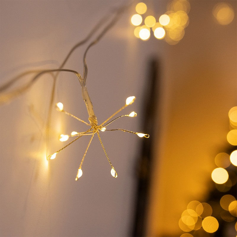 Wensum String Fairy Christmas Lights Warm White Outdoor 40 LED - 6m Dandelion by Wensum