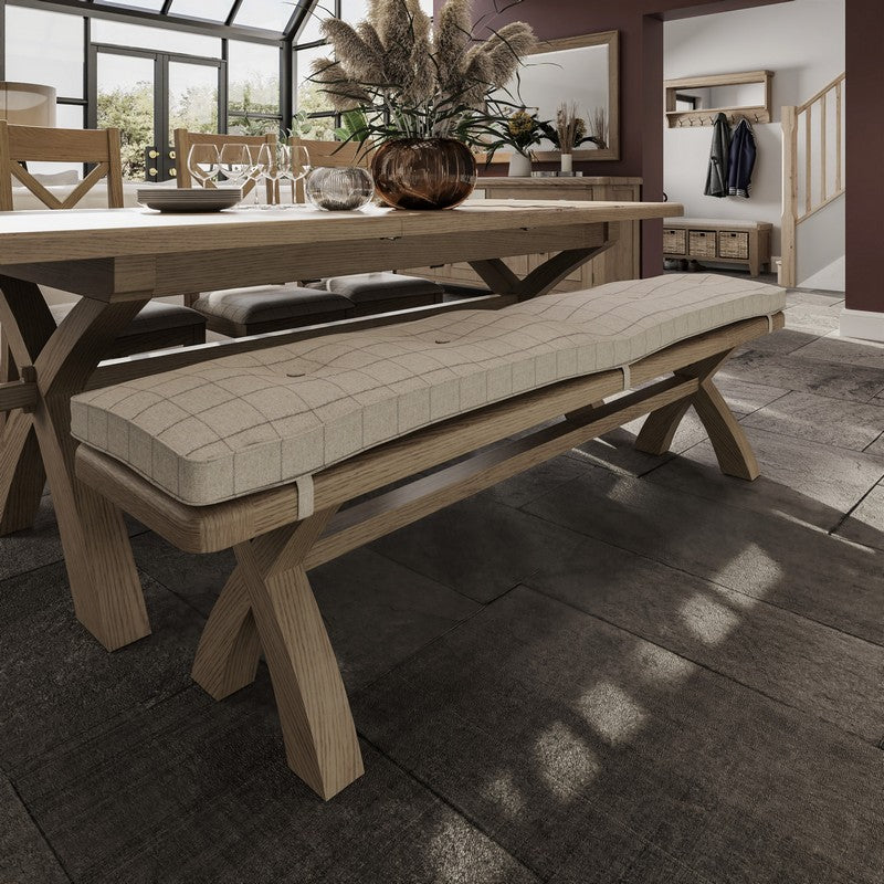 Norfolk Furniture Bondi Bench Oak Natural 200cm