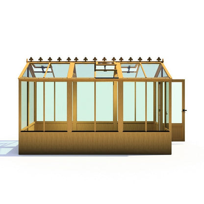 Shire Holkham 11' 8" x 6' 2" Apex Greenhouse - Premium Coated