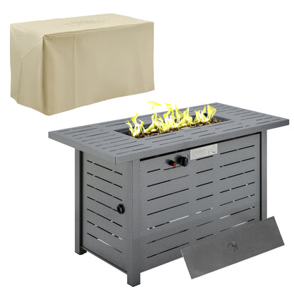 Propane Gas Fire Pit Table