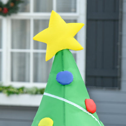 5 Foot Inflatable Christmas Tree Decoration W/LED lights