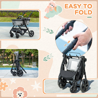 2 in 1 Lightweight Pushchair w/ Reversible Seat