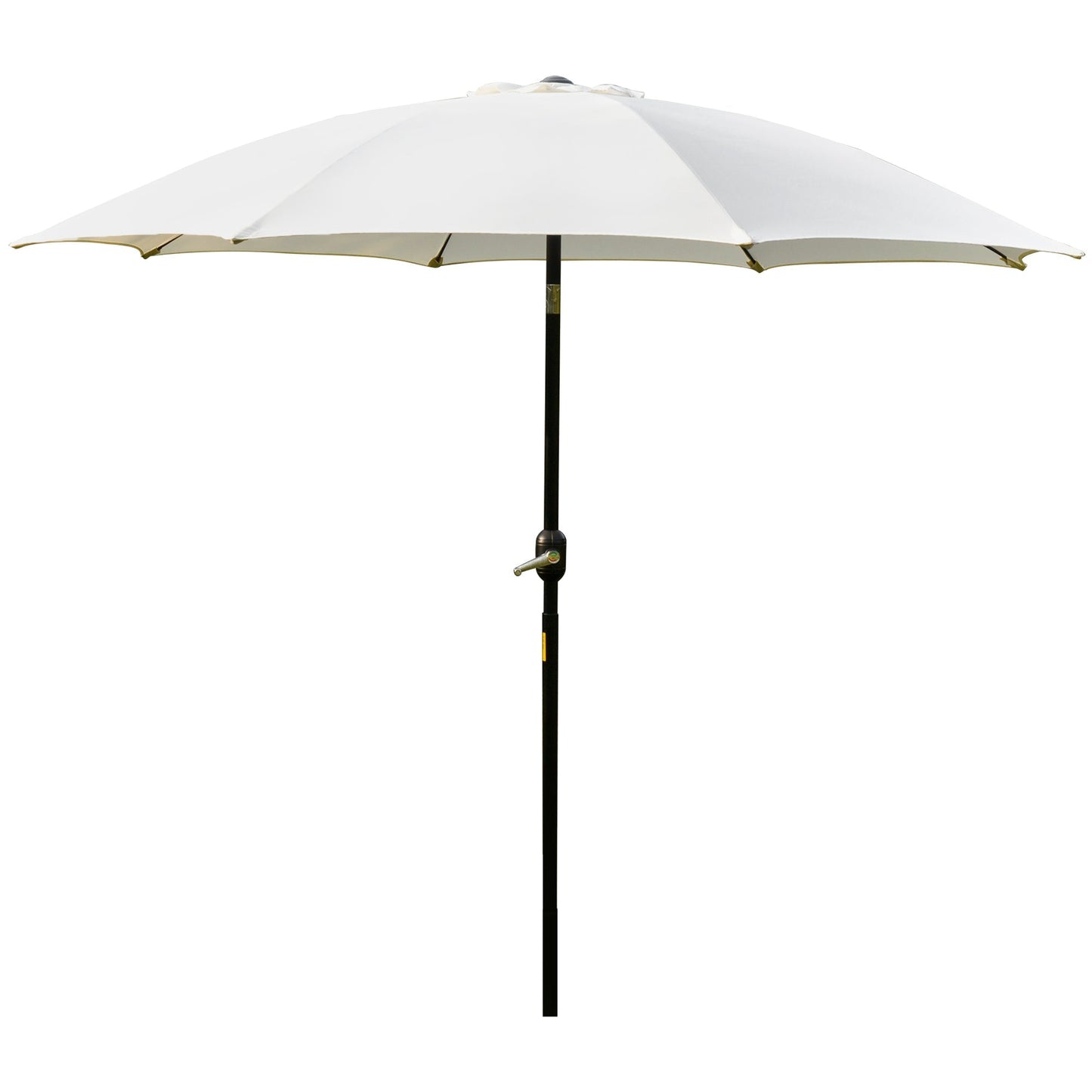 2.6M Umbrella Parasol-Cream White