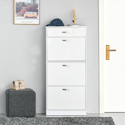 Shoe Cabinet with 4 Drawers