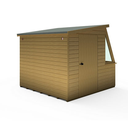 Shire Shire Iceni 8' 3" x 8' 3" Pent Potting Shed - Premium Dip Treated Shiplap