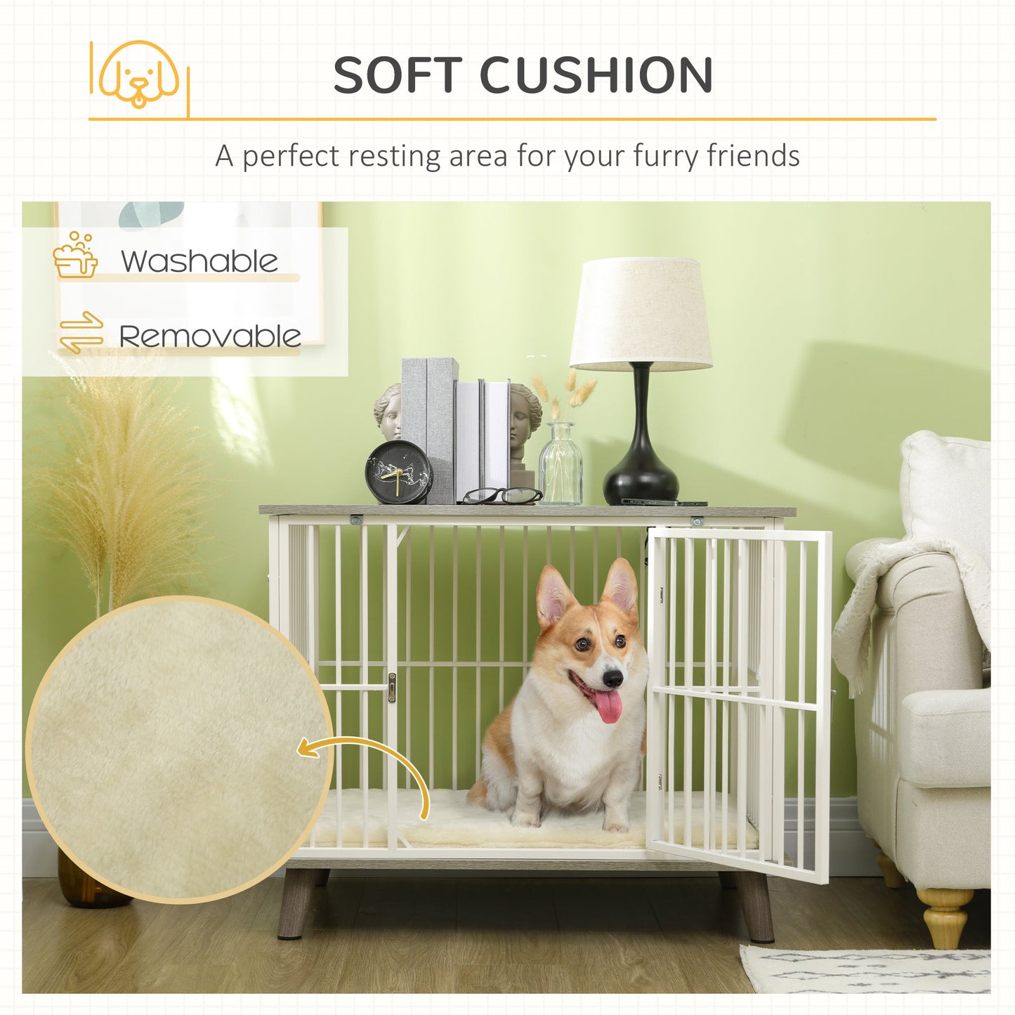 PawHut Dog Crate Furniture