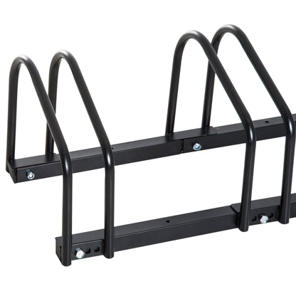 Bike Stand Parking Rack Floor or Wall Mount Bicycle Cycle Storage Locking Stand 5 Racks