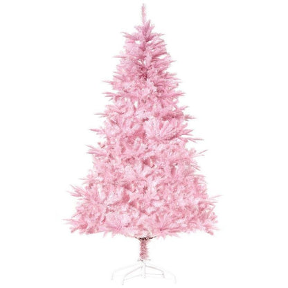 Homcom 5ft Christmas Tree Artificial - Pink 576 Tips