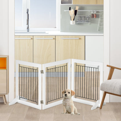 PawHut Foldable Pet Gate