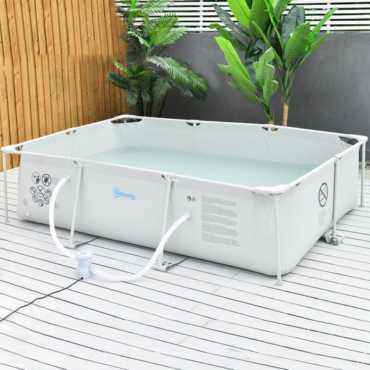 Steel Frame Pool with Filter Pump