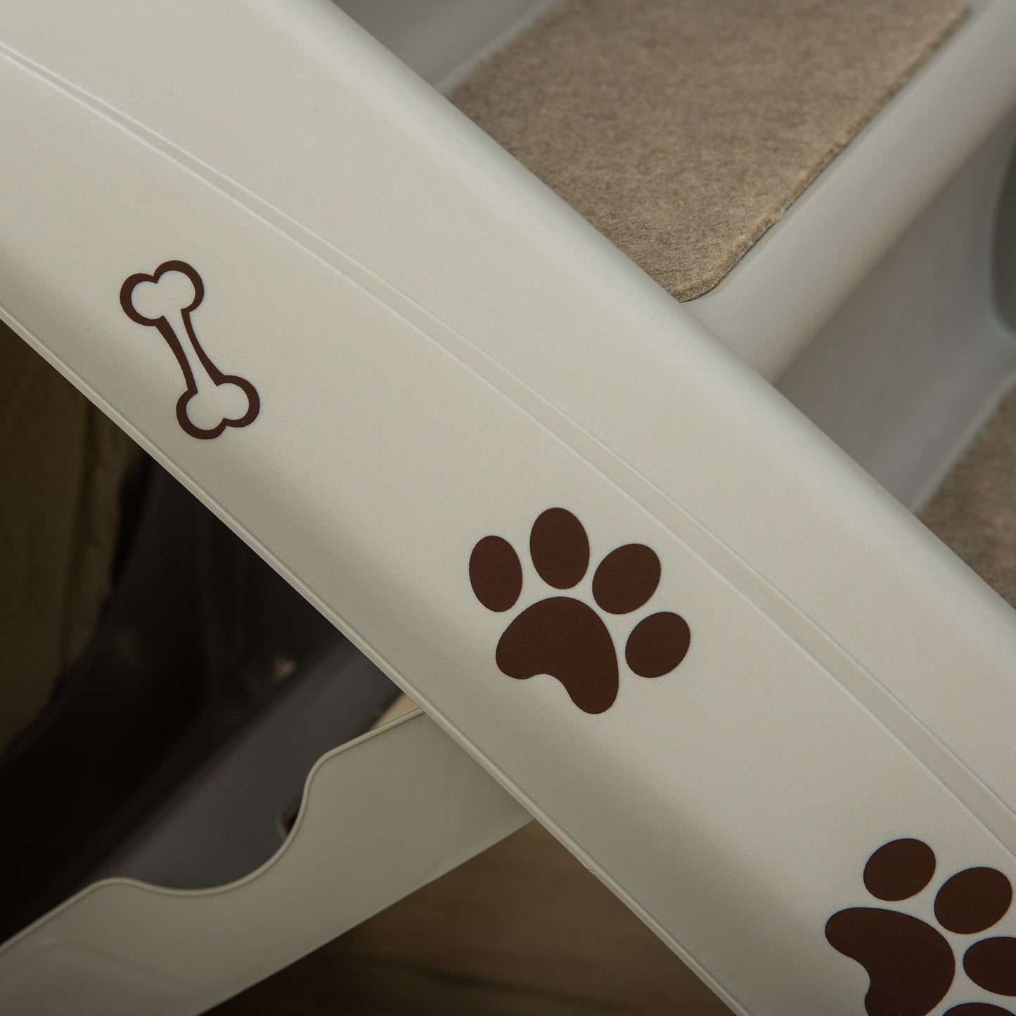 PawHut Foldable Pet Stairs